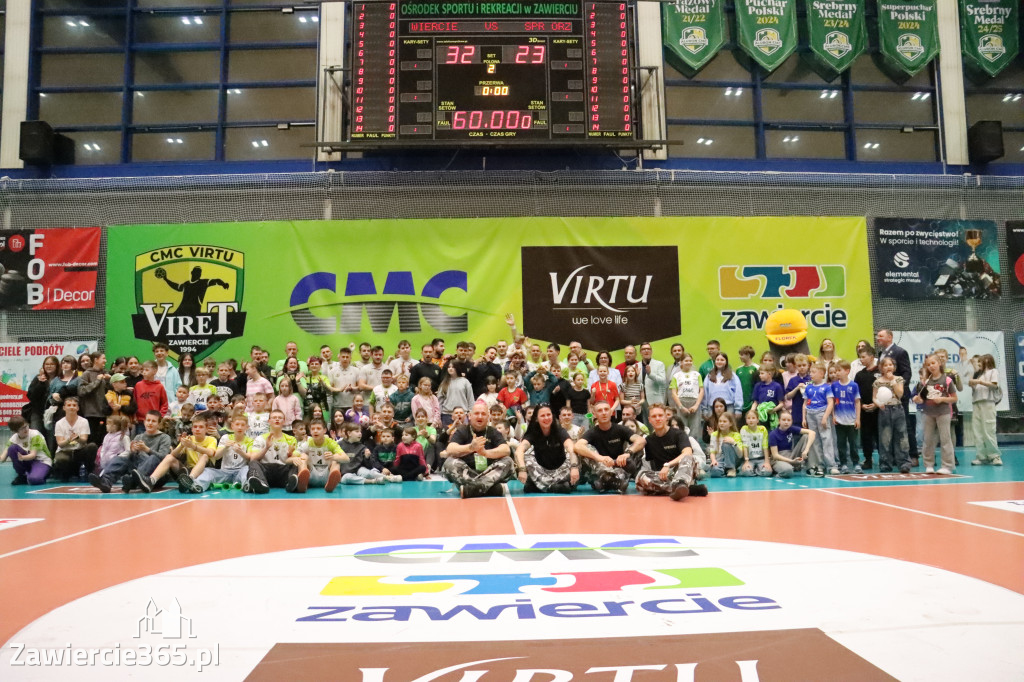 Fotorelacja: Wygrana CMC Virtu Viret Zawiercie z SPR Orzeł Przeworsk!