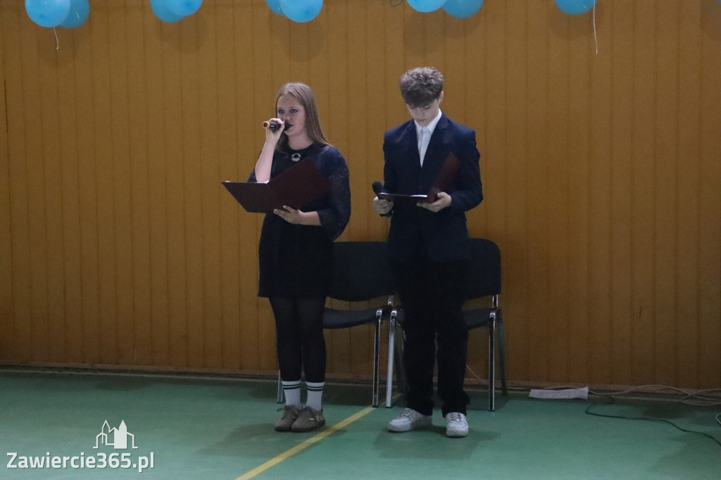 Fotorelacja I: Niebieskie Igrzyska zorganizowane przez SP4 w Zawierciu