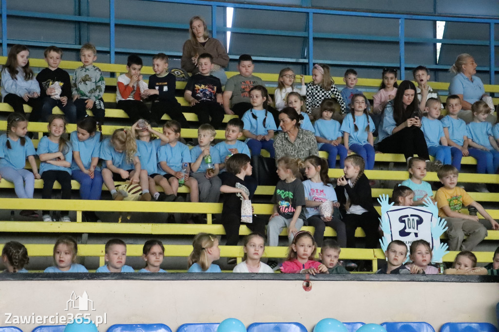 Fotorelacja I: Niebieskie Igrzyska zorganizowane przez SP4 w Zawierciu