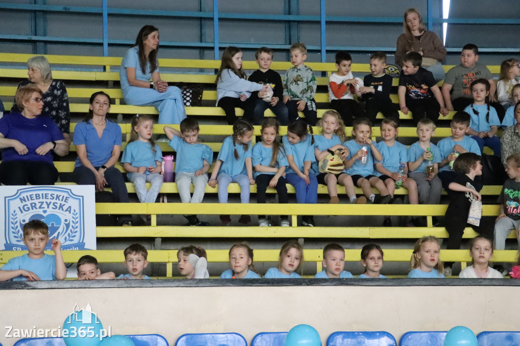 Fotorelacja I: Niebieskie Igrzyska zorganizowane przez SP4 w Zawierciu