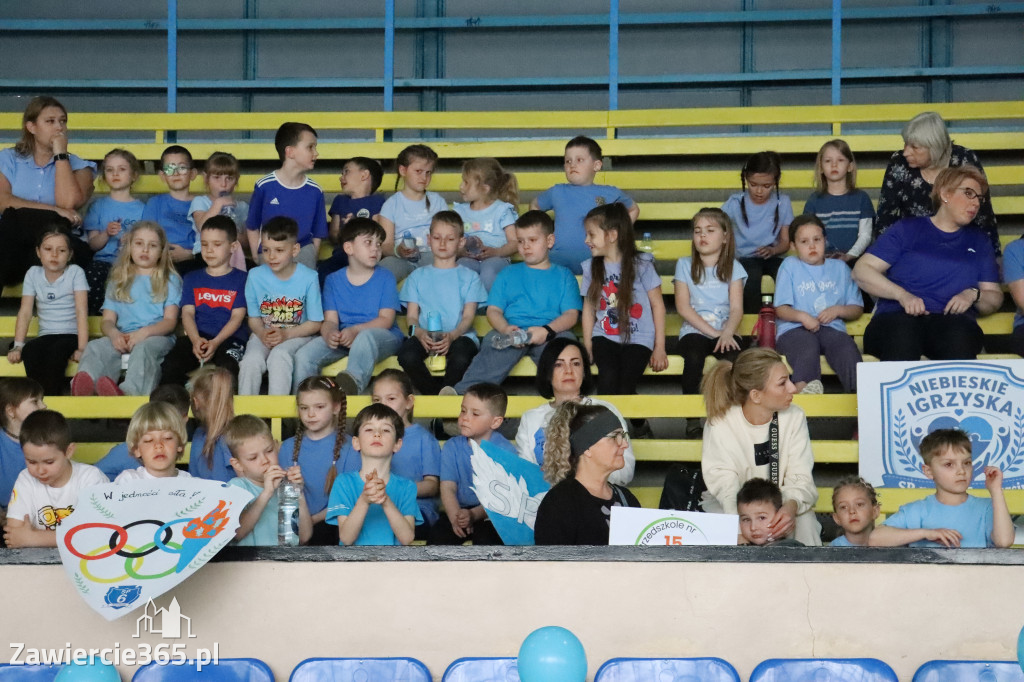 Fotorelacja I: Niebieskie Igrzyska zorganizowane przez SP4 w Zawierciu