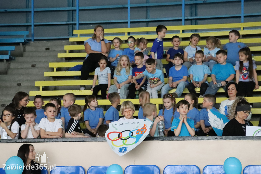 Fotorelacja I: Niebieskie Igrzyska zorganizowane przez SP4 w Zawierciu