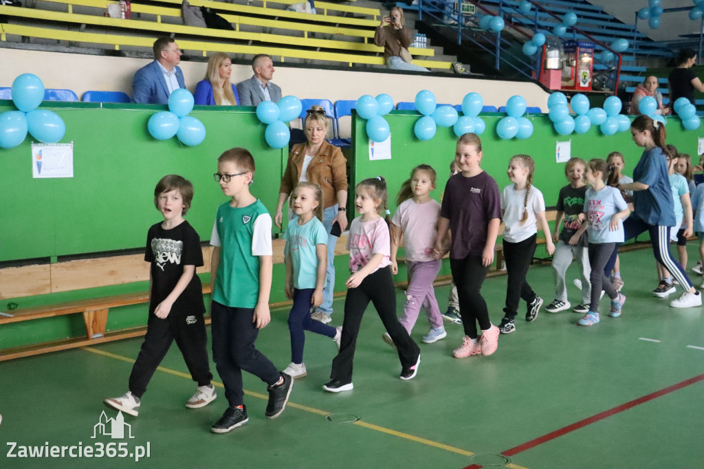 Fotorelacja I: Niebieskie Igrzyska zorganizowane przez SP4 w Zawierciu