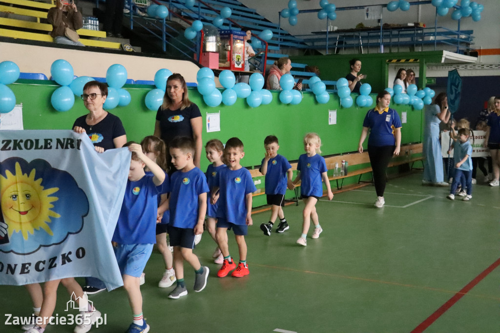Fotorelacja I: Niebieskie Igrzyska zorganizowane przez SP4 w Zawierciu