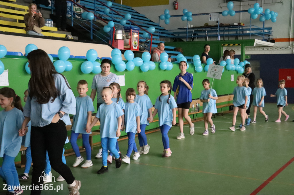 Fotorelacja I: Niebieskie Igrzyska zorganizowane przez SP4 w Zawierciu