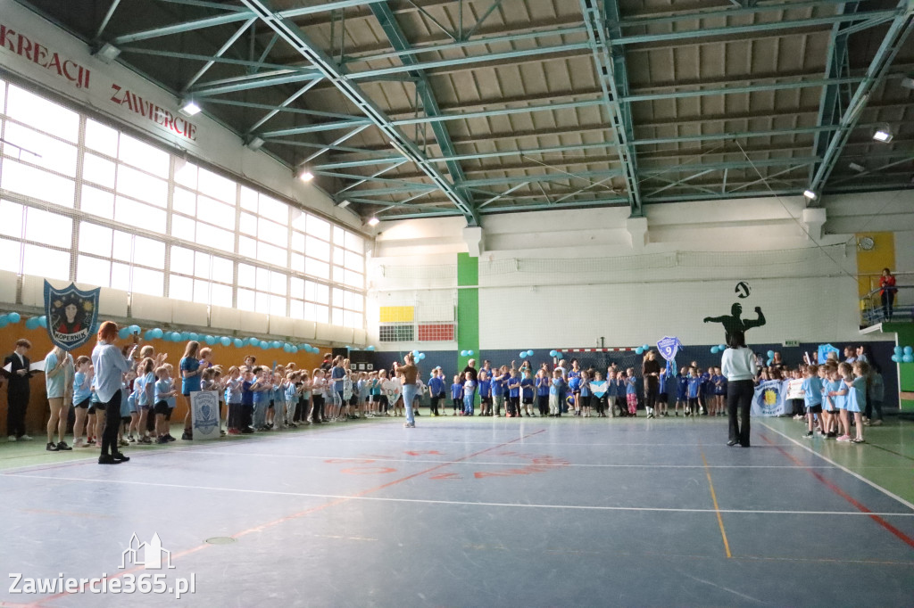 Fotorelacja I: Niebieskie Igrzyska zorganizowane przez SP4 w Zawierciu