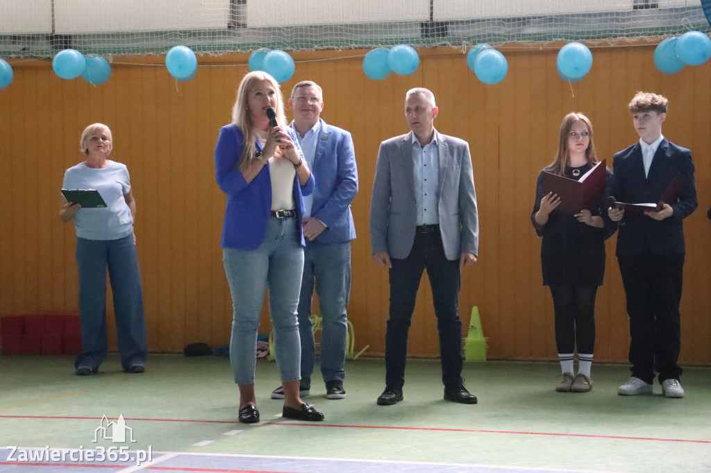 Fotorelacja I: Niebieskie Igrzyska zorganizowane przez SP4 w Zawierciu