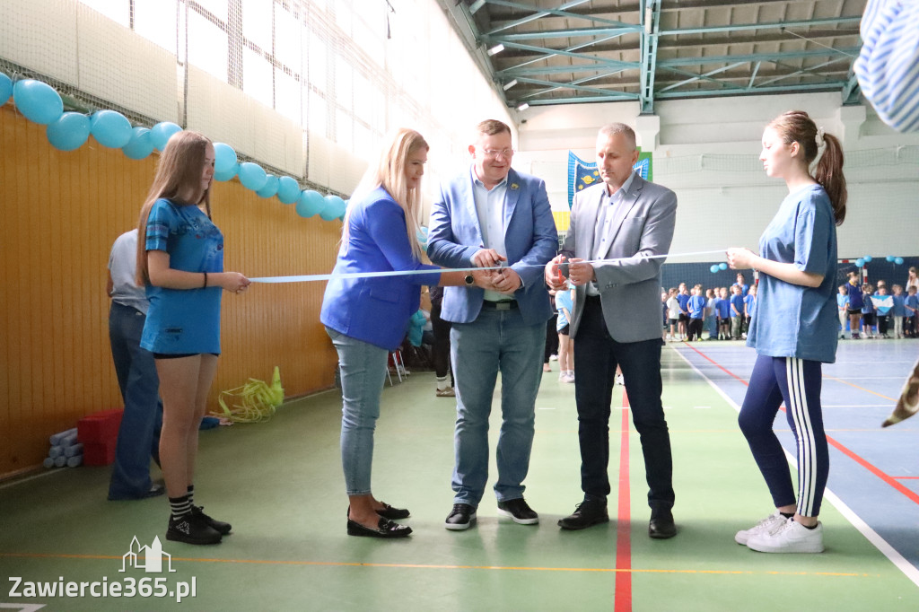 Fotorelacja I: Niebieskie Igrzyska zorganizowane przez SP4 w Zawierciu