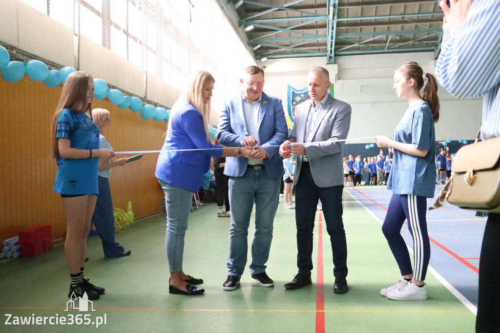 Fotorelacja I: Niebieskie Igrzyska zorganizowane przez SP4 w Zawierciu