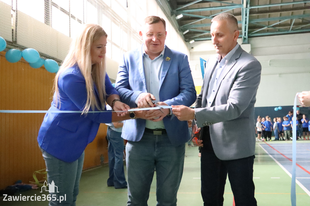 Fotorelacja I: Niebieskie Igrzyska zorganizowane przez SP4 w Zawierciu