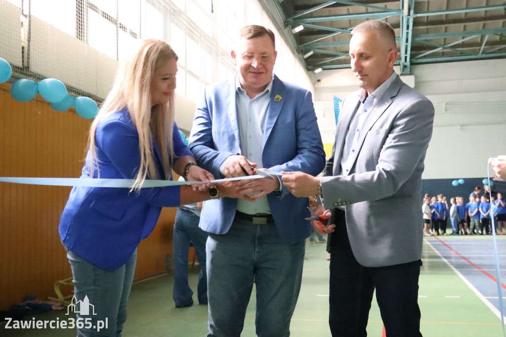 Fotorelacja I: Niebieskie Igrzyska zorganizowane przez SP4 w Zawierciu