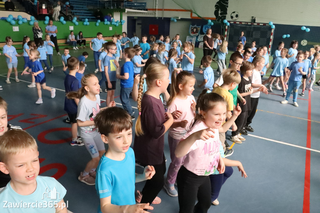 Fotorelacja I: Niebieskie Igrzyska zorganizowane przez SP4 w Zawierciu