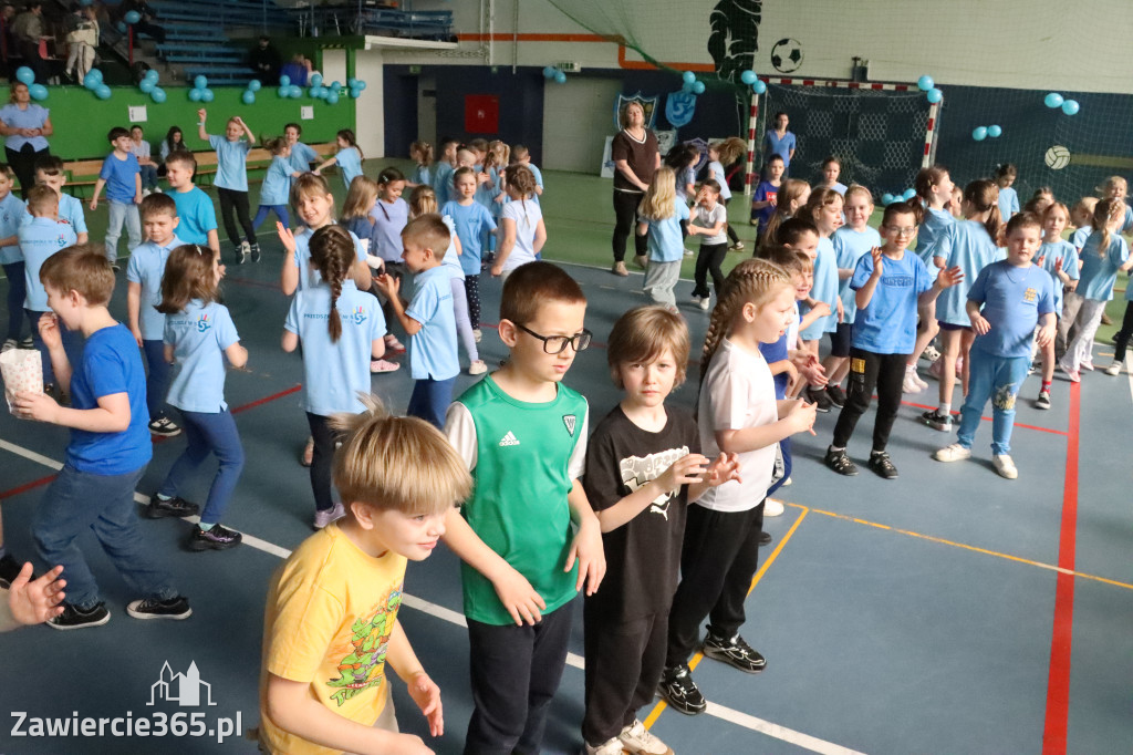 Fotorelacja I: Niebieskie Igrzyska zorganizowane przez SP4 w Zawierciu