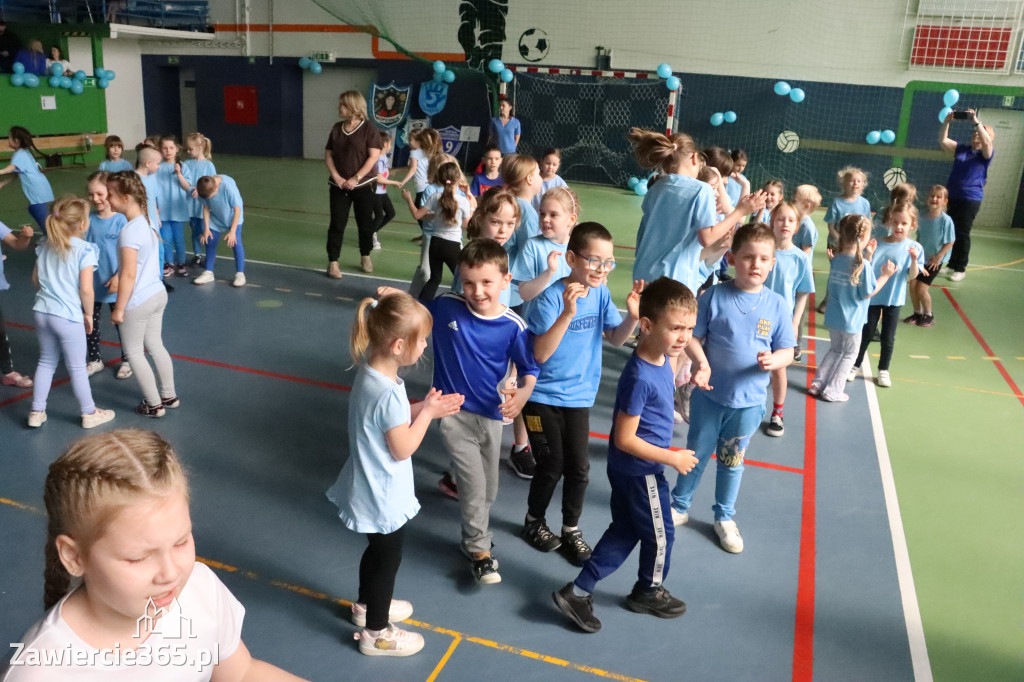 Fotorelacja I: Niebieskie Igrzyska zorganizowane przez SP4 w Zawierciu