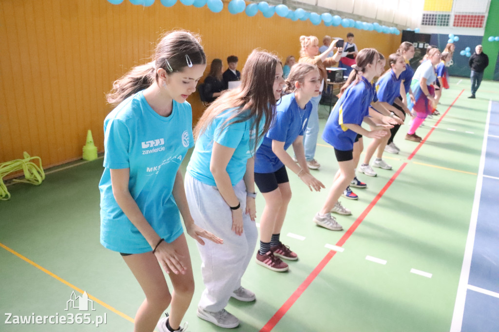Fotorelacja I: Niebieskie Igrzyska zorganizowane przez SP4 w Zawierciu
