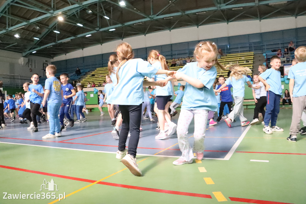 Fotorelacja I: Niebieskie Igrzyska zorganizowane przez SP4 w Zawierciu