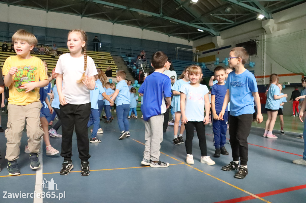 Fotorelacja I: Niebieskie Igrzyska zorganizowane przez SP4 w Zawierciu