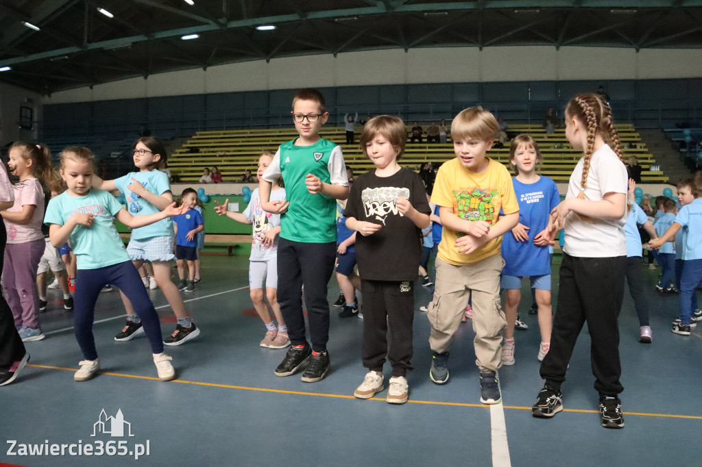 Fotorelacja I: Niebieskie Igrzyska zorganizowane przez SP4 w Zawierciu