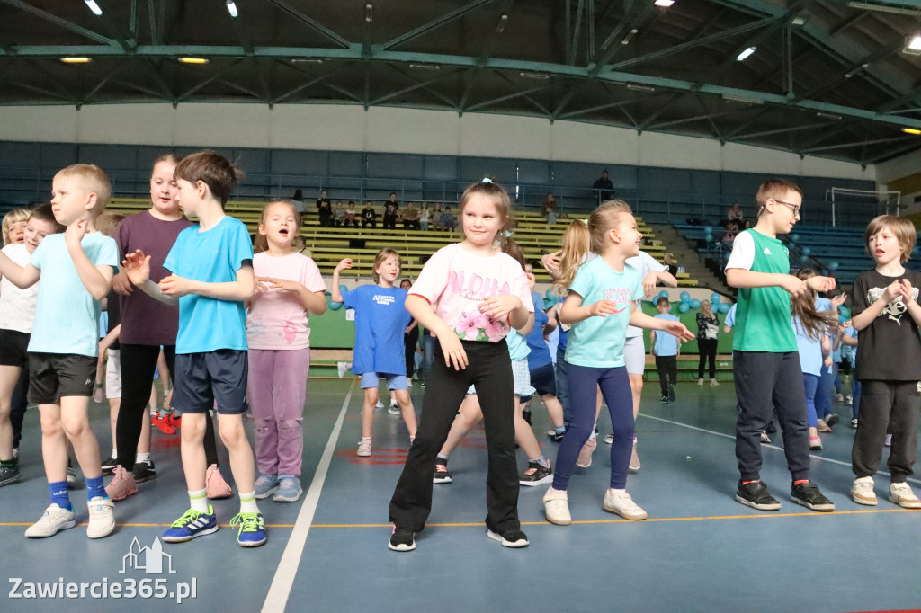 Fotorelacja I: Niebieskie Igrzyska zorganizowane przez SP4 w Zawierciu