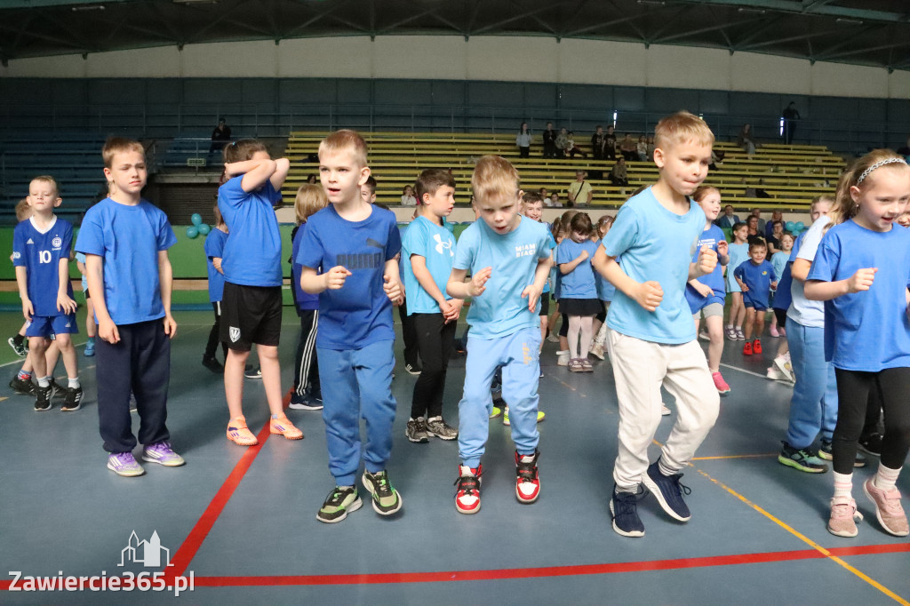 Fotorelacja I: Niebieskie Igrzyska zorganizowane przez SP4 w Zawierciu