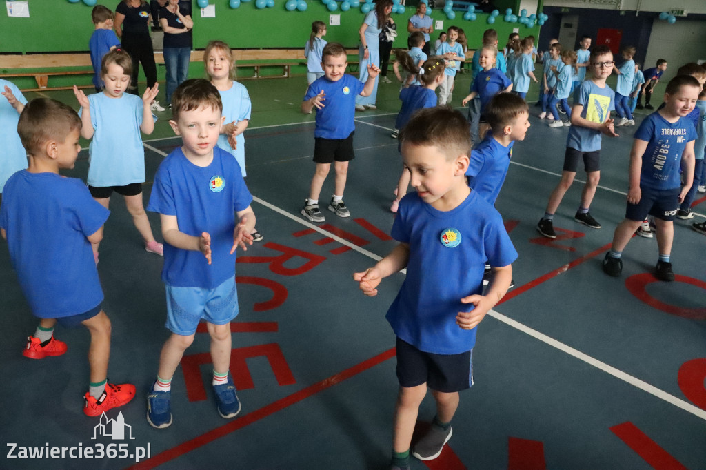 Fotorelacja I: Niebieskie Igrzyska zorganizowane przez SP4 w Zawierciu