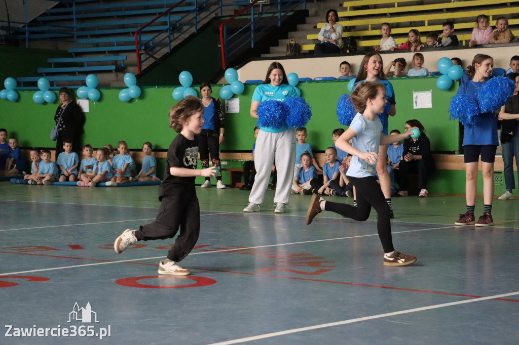 Fotorelacja I: Niebieskie Igrzyska zorganizowane przez SP4 w Zawierciu