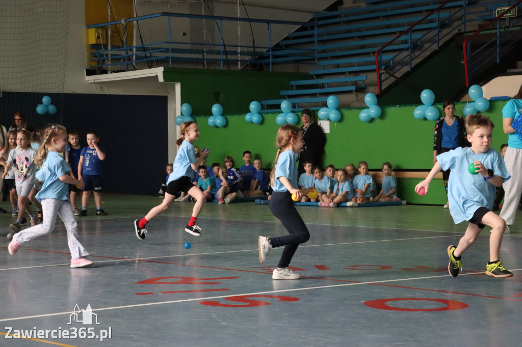 Fotorelacja I: Niebieskie Igrzyska zorganizowane przez SP4 w Zawierciu