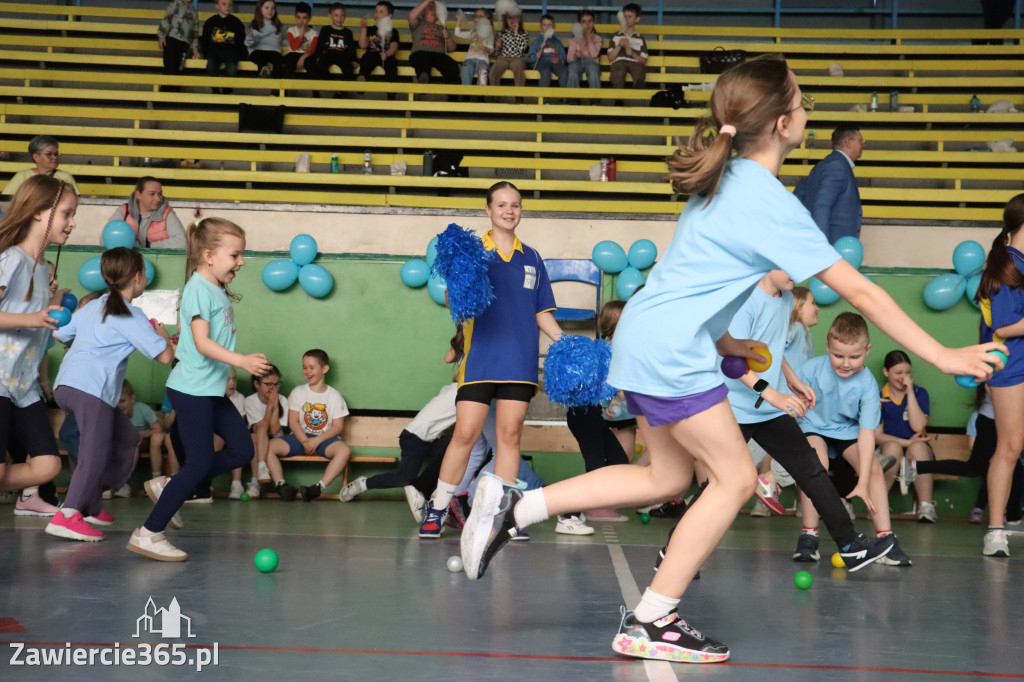 Fotorelacja I: Niebieskie Igrzyska zorganizowane przez SP4 w Zawierciu