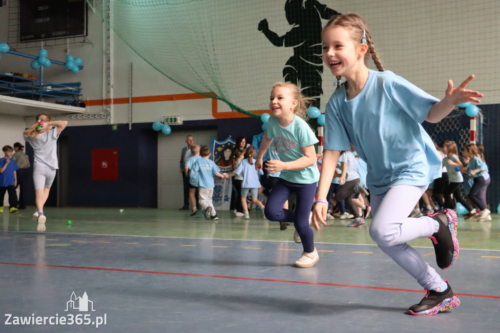 Fotorelacja I: Niebieskie Igrzyska zorganizowane przez SP4 w Zawierciu