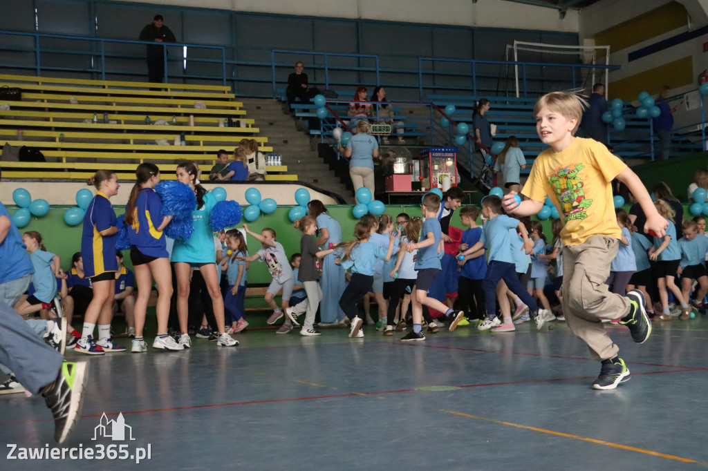 Fotorelacja I: Niebieskie Igrzyska zorganizowane przez SP4 w Zawierciu