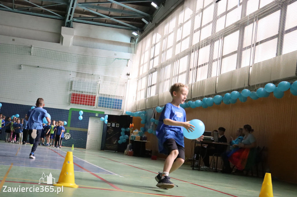 Fotorelacja I: Niebieskie Igrzyska zorganizowane przez SP4 w Zawierciu