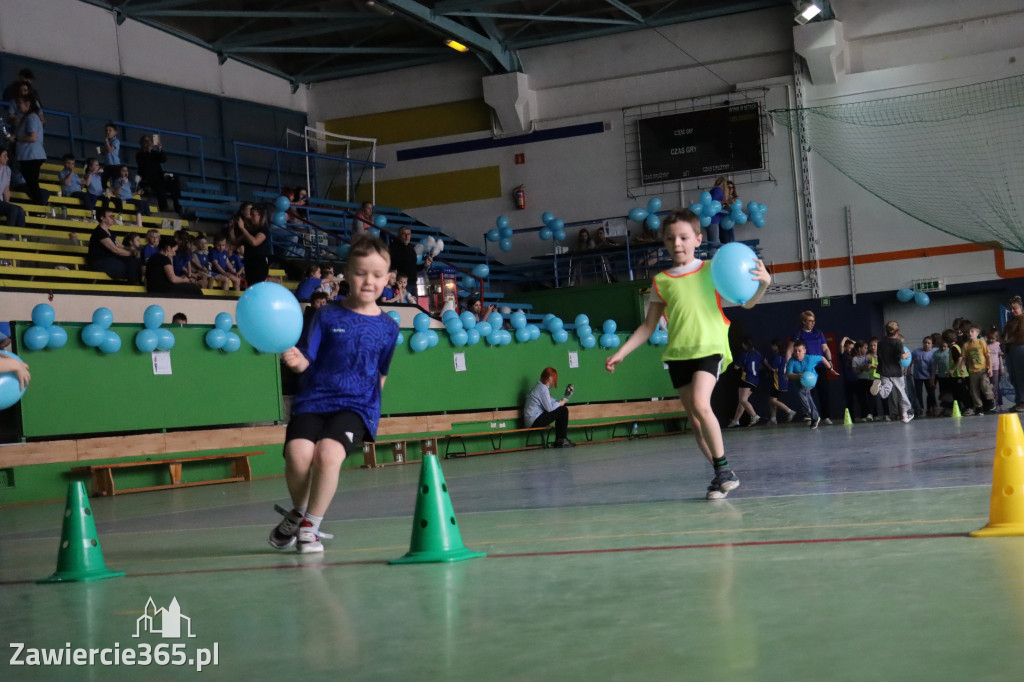 Fotorelacja I: Niebieskie Igrzyska zorganizowane przez SP4 w Zawierciu