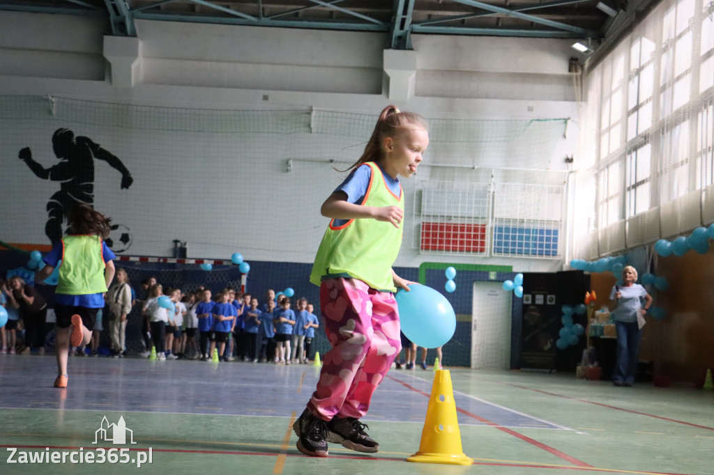 Fotorelacja I: Niebieskie Igrzyska zorganizowane przez SP4 w Zawierciu