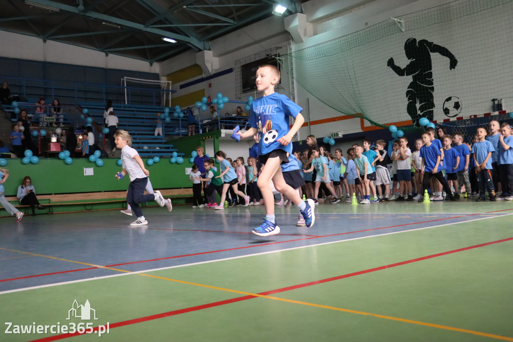 Fotorelacja I: Niebieskie Igrzyska zorganizowane przez SP4 w Zawierciu