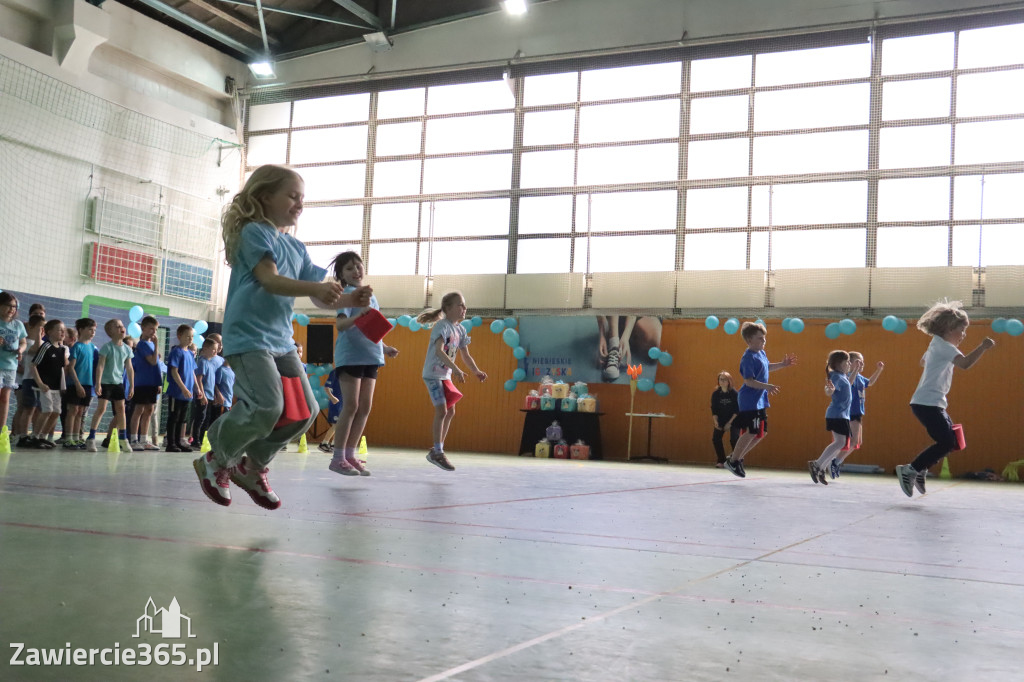 Fotorelacja I: Niebieskie Igrzyska zorganizowane przez SP4 w Zawierciu