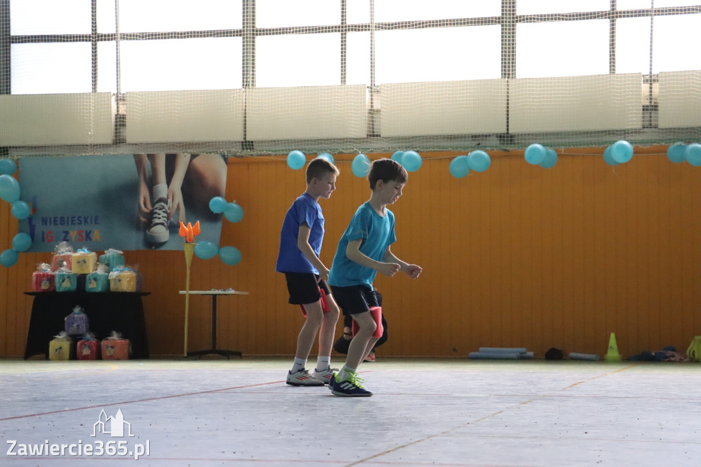 Fotorelacja I: Niebieskie Igrzyska zorganizowane przez SP4 w Zawierciu