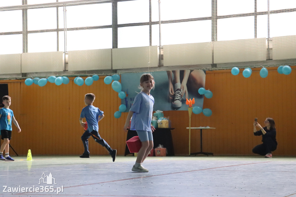 Fotorelacja I: Niebieskie Igrzyska zorganizowane przez SP4 w Zawierciu