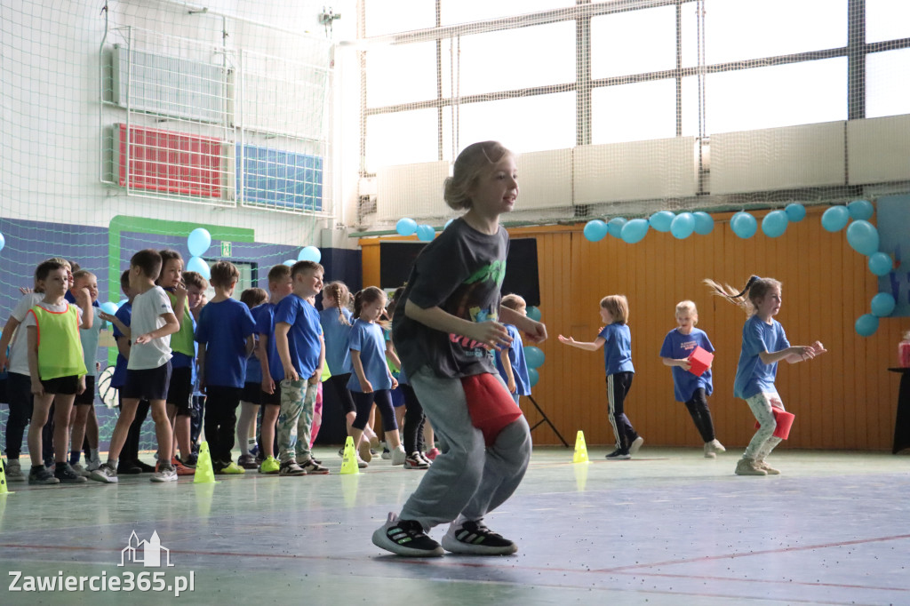 Fotorelacja I: Niebieskie Igrzyska zorganizowane przez SP4 w Zawierciu