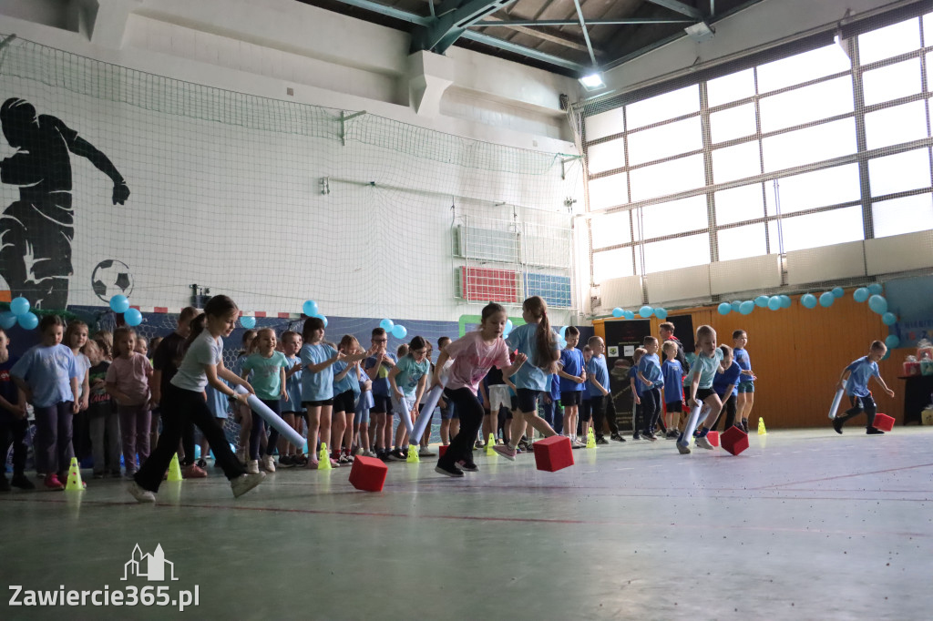 Fotorelacja I: Niebieskie Igrzyska zorganizowane przez SP4 w Zawierciu