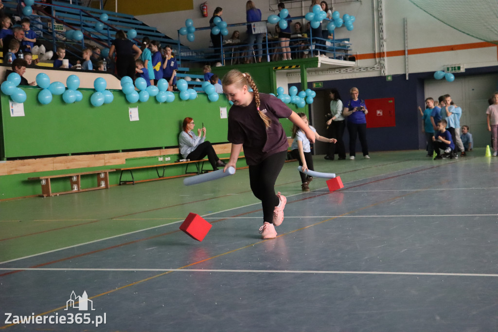 Fotorelacja I: Niebieskie Igrzyska zorganizowane przez SP4 w Zawierciu