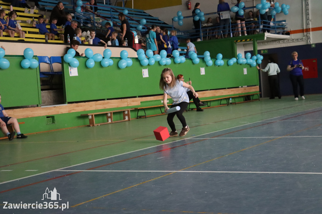 Fotorelacja I: Niebieskie Igrzyska zorganizowane przez SP4 w Zawierciu