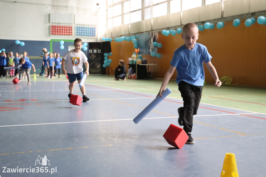 Fotorelacja I: Niebieskie Igrzyska zorganizowane przez SP4 w Zawierciu