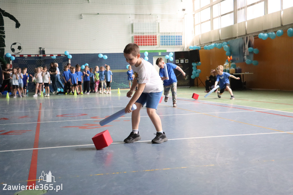 Fotorelacja I: Niebieskie Igrzyska zorganizowane przez SP4 w Zawierciu