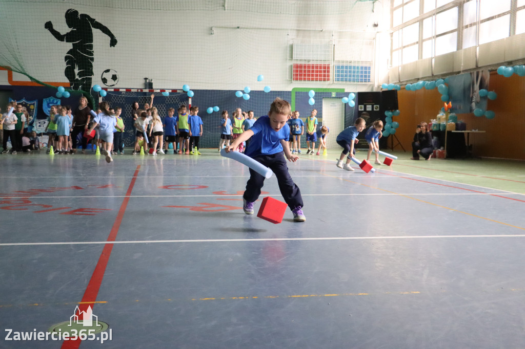 Fotorelacja I: Niebieskie Igrzyska zorganizowane przez SP4 w Zawierciu