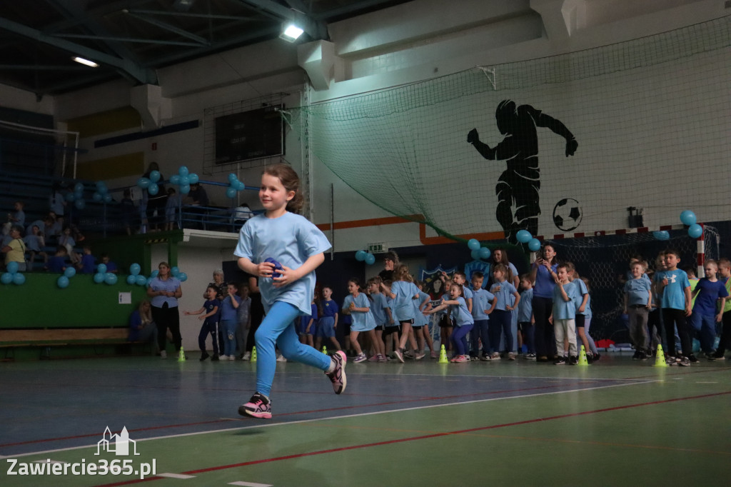 Fotorelacja II: Niebieskie Igrzyska zorganizowane przez SP4 w Zawierciu