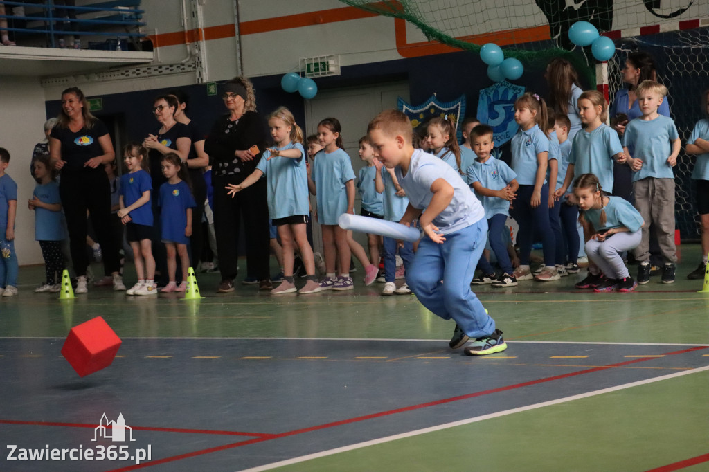 Fotorelacja II: Niebieskie Igrzyska zorganizowane przez SP4 w Zawierciu