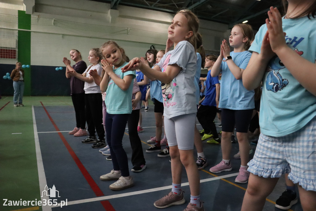 Fotorelacja II: Niebieskie Igrzyska zorganizowane przez SP4 w Zawierciu