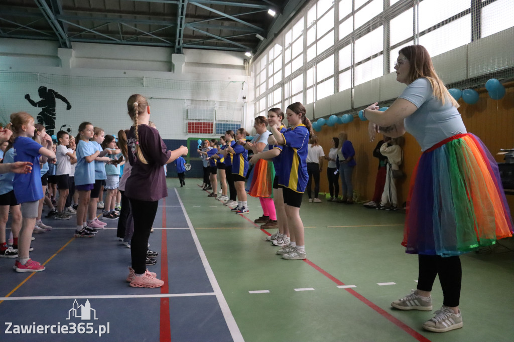 Fotorelacja II: Niebieskie Igrzyska zorganizowane przez SP4 w Zawierciu