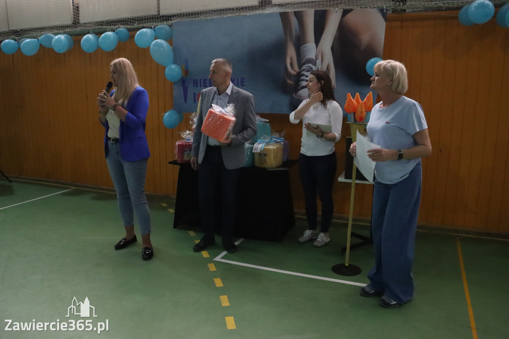 Fotorelacja II: Niebieskie Igrzyska zorganizowane przez SP4 w Zawierciu