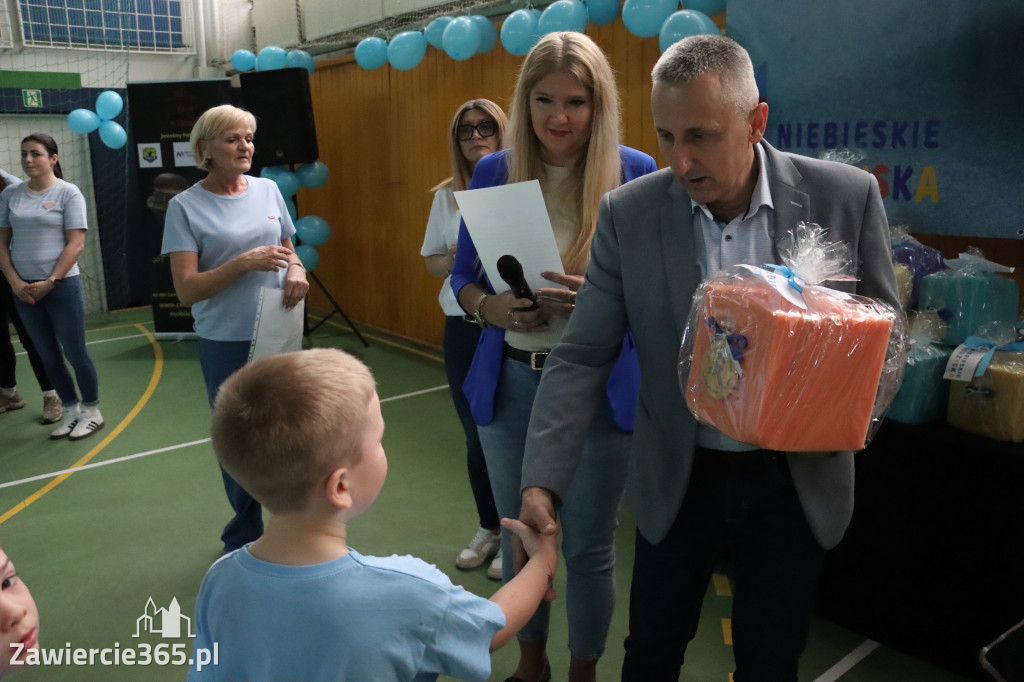 Fotorelacja II: Niebieskie Igrzyska zorganizowane przez SP4 w Zawierciu